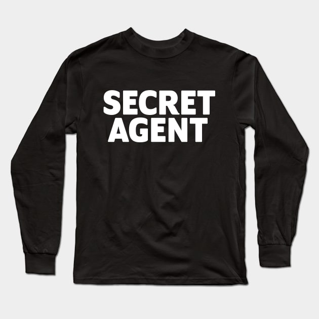 Secret Angent Long Sleeve T-Shirt by VinagreShop